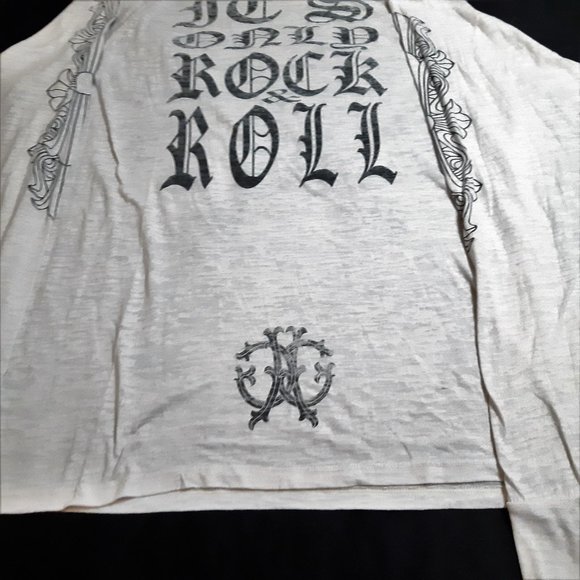 Vintage Rare AMAL GUESSOUS A&G Long Sleeve T Shirt Size 2XL/ XL Rock and Roll - Picture 6 of 13